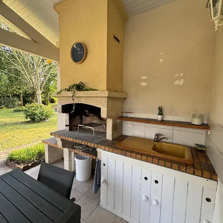 Maison Landaise, Piscine, Nature Et ビスカロッス